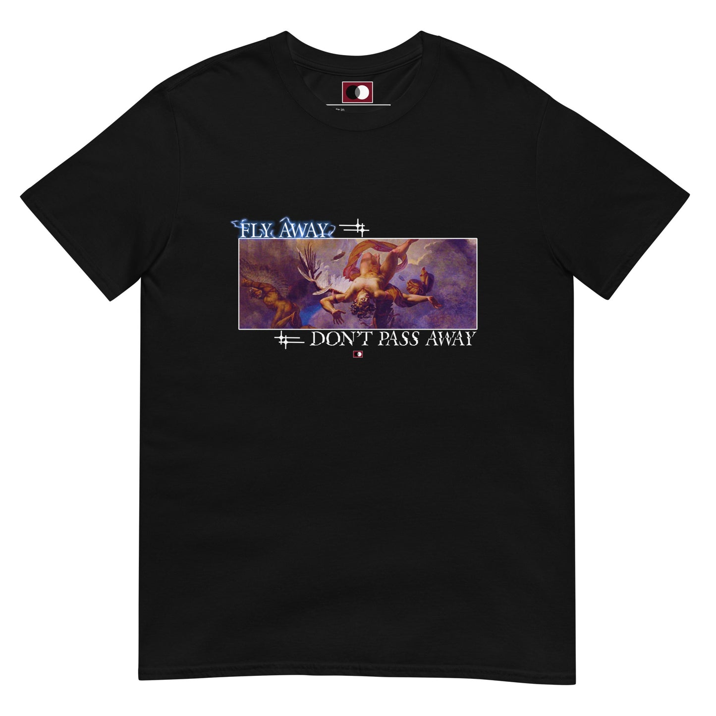 Joyeux Joseph Blondel's The Fall of Icarus Artsy Streetwear T-shirt | Ariarta