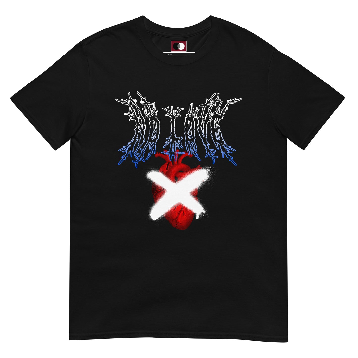Unknown's Heart Artsy Streetwear T-shirt | Ariarta