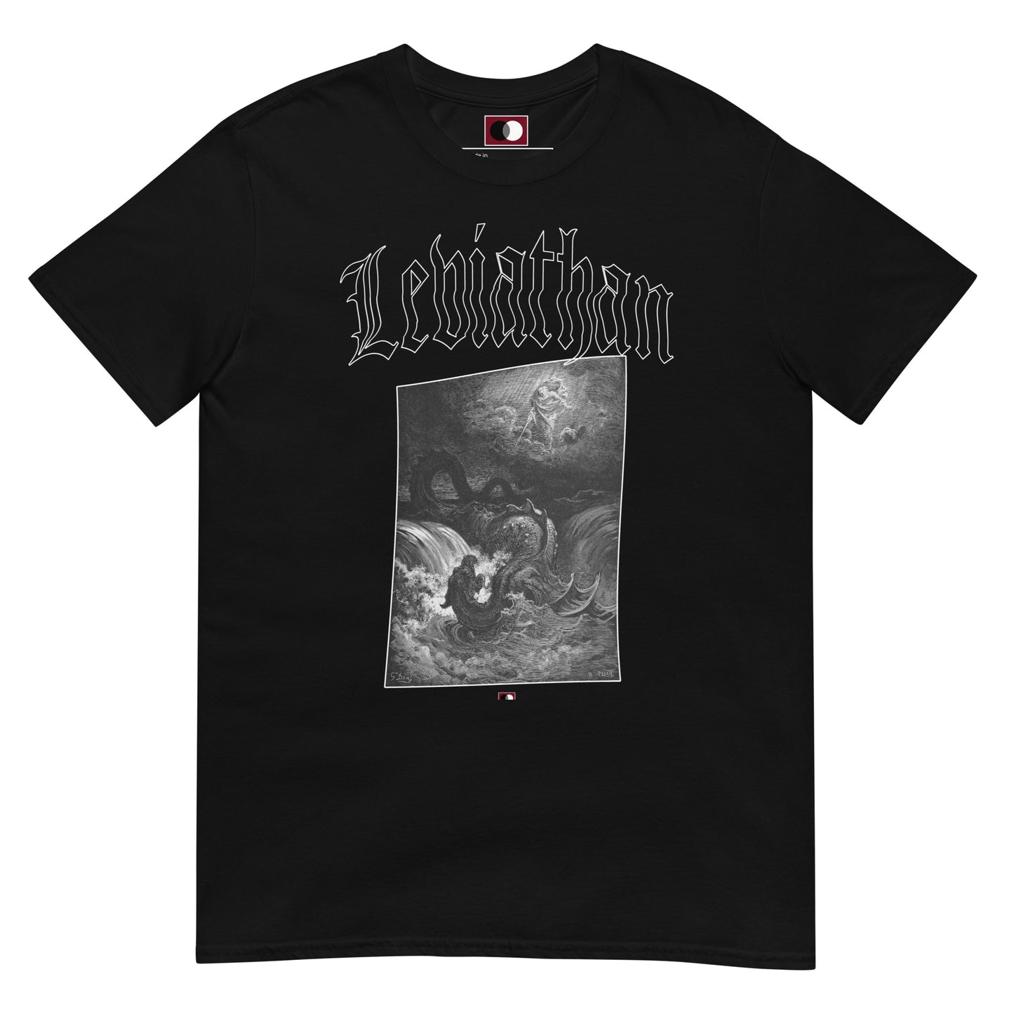 Gustave Doré's The Destruction of Leviathan Artsy Streetwear T-shirt | Ariarta